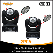 (2PCS) New Arrival Two-Side 2x10W Led Beam Moving Head Light RGBW Cree LED DMX Professional Stage DJ Lighting Equipment 2024 - buy cheap