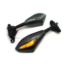 2X Motorcycle LED Turn Signal Mirrors for Suzuki GSXR GSX R 1000 2001-2004 2002 2003 01 02 K1 K3 2024 - buy cheap