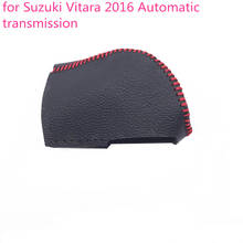 for Suzuki Vitara 2016 Hand sewing car Automatic transmission Gear Shift Knob Cover Handbrake Grips 2024 - buy cheap