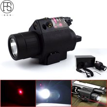 Tactical Mini Red Dot Laser Sight And LED Flashlight for Pistol/Glock17 19 20 21 22 31 34 35 37 2024 - buy cheap