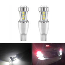 2 uds 1000lm T15 LED W16W luces de freno reverso bombilla 3030 18SMD CANBUS sin Error para Nissan Altima 1998-2016 Luz de marcha atrás de coche 2024 - compra barato