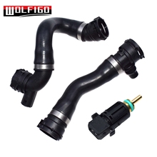 WOLFIGO For BMW E82 E88 E90 E92 E93 F30 Lower & Upper Radiator Hose with Temp Sensor 17127531581,11706291405,13627788077 New 2024 - buy cheap