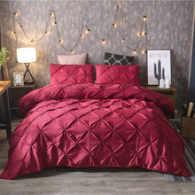 Solid Color Bedding Set Luxury Duvet Cover Sets Cotton Bedding Linen Full Bed Clothes Fabric King Comforter Bedding Sets Cotton 2024 - buy cheap