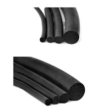 5M Car Door Edge Protector Flexible O Shape Soundproof Rubber Seal Strip Solid Round Multiple Specifications 2024 - купить недорого