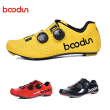 Boodun-tênis de ciclismo masculino ultraleve, calçado de fibra de carbono auto-travável para bicicleta, tênis atlético de corrida para ciclismo, novo, masculino 2024 - compre barato
