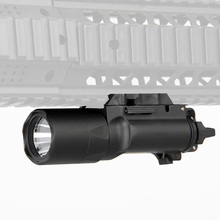 Lanterna para arma x300 ultra, arma de luz x300u, encaixa em trilho picatinny e weaver 20mm 2024 - compre barato