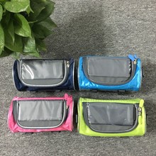 Bolsas impermeables para bicicleta, funda de teléfono con pantalla táctil para ciclismo, Manillar de bicicleta de montaña 2024 - compra barato