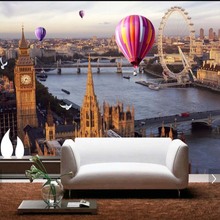 3D Wall Murals Wallpaper European Vintage London Street Wall Paper Entryway for Living Room TV Background Home Wall Decor 2024 - buy cheap