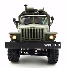 WPL B36 Ural 1/16 2.4G 6WD RC Truck  Military Car Rock Crawler Command Communication Vehicle RTR Toy Auto Army Trucks  Boy Toys 2024 - buy cheap