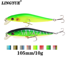 LINGYUE Hard Minnow Fishing Lure 10cm 10g Floating Crankbait Wobblers Isca Artificial Bait For Trout Bass Carp Lures Pesca 2024 - buy cheap