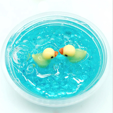Clear Crystal Fluffy Slime Clay Mud Duck Putty Plasticine Swimming Pool Yellow Duck Relief Stress Kids Anti-stress Squeeze Toy 2024 - buy cheap