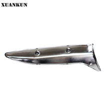 XUANKUN Motorcycle LF150-10B / KP150 / KPR150 Metal Muffler Trim Cover 2024 - buy cheap