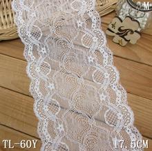 Wholesale 60 Yards Stretchy Elastic Lace Trim White Lace Ribbon Fabric DIY Bra Crafts Sewing Supplies Decoration Accessories 2024 - buy cheap
