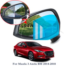 2PCS Anti Fog Car Window Clear Film Car Rearview Mirror Protective Film For Mazda 3 Axela 6 Atenza CX-5 Waterproof Car Stickers 2024 - buy cheap