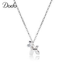 New Arrival Animal Pendant Necklace Fashion Silver Color Jewelry Chain Necklace Collares For Women Men Collier Femme bijoux k118 2024 - buy cheap
