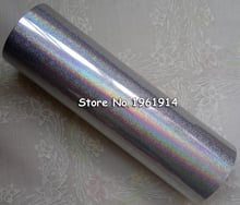 16cm Hot stamping foil Holographic foil hot stamping on paper or plastic 16cm x 120m silver sand color 2024 - buy cheap