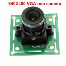 32*32 мм usb печатная плата Omnivision OV7725 cmos VGA 640*480 Бесплатный драйвер micro mini usb модуль камеры с 2,1 мм платой объектива 2024 - купить недорого