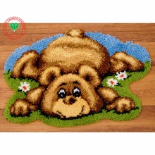 DIY Needlework Latch hook rug kits carpet kids sets for embroidery Stitch threads Carpet embroidery cross-stitch kits carpet 2024 - buy cheap