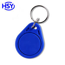 HSY 13.56Mhz IC Keyfob RFID MF 1K Keytags FM1108 Compatible S50 Keychain RFID Key fobs 2024 - buy cheap