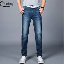 Thoshine Brand 2018 Spring Autumn Winter Men Retro Designed Jeans Male Vintage Style Denim Pants Adult Full Length Trousers 2024 - buy cheap