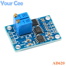 AD620 AC DC Voltage Amplifier Signal Instrumentation Module Board 3-12VDC 2024 - buy cheap