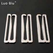 Metal buckle type 9 Highquality silver coated buckles 200pcs/lot metal bar Buckles clips for Lingerie Adjustment accessories DIY 2024 - buy cheap