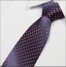 % silk 2014 new purple  tie 8 cm polka dot  arrival gentlemen neckties fashion casual british style  lot 2024 - buy cheap