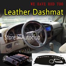 Leather Dashmat Dashboard Cover Dash Mat Carpet Car Styling Custom Accessories for Hyundai Grand  Starex H-1 H1 1997 1998- 2005 2024 - buy cheap