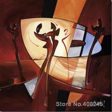 Painting for childern room Spotlight Dancing III modern wall art Hand painted High quality 2024 - buy cheap