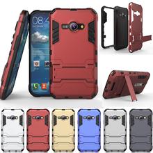 Anti-knock tanque Delgado armadura Slim híbrido a prueba de golpes caso duro cubierta protectora para Samsung Galaxy J1 Ace J110 J110F 4,3 pulgadas 2024 - compra barato