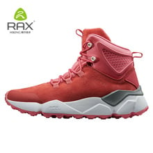 Rax novo botas para caminhada femininas, à prova d'água, respirável, botas de trilha, montanha, escalada, caminhada 2024 - compre barato