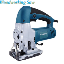 600 W Jig Saw Multi-função de Motosserra Mini Máquina De Corte Bordo 3 kg Handheld Ferramentas de Carpintaria Saw Com 2 pcs Lâminas de Serra AT3602 2024 - compre barato