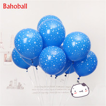 10pcs 12inch blue star balloon baby shower boy gift birthday party decor helium latex balloon wedding inflatable air ball supply 2024 - buy cheap