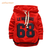 Good quality 2021 Autumn Baby Girls/Boys T Shirt Children Hooded T Shirt Infant/Newborn Casual Cotton Tees Kids Long Sleeve Tops 2024 - buy cheap