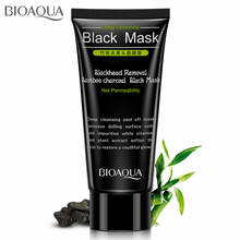 Blackhead Removal Bamboo charcoal Black Mask Deep Cleansing Peel Off Mask Pores Shrinking Acne Treatment Oil-control 2024 - buy cheap