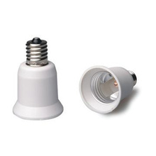 50pcs E17 To E26 E27 Lamp Base Socket Bulb Holder Adapter Fireproof Material Halogen LED Light Adapter Converter 2024 - buy cheap
