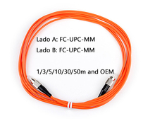 10PCS/Pack FC/UPC-FC/UPC Muliti mode MM Simplex Fiber Optical Jumper Fiber Optic Patch Cord 1m/3m/5m/10m/30m/50m 2024 - buy cheap