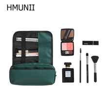 HMUNII NEW Fashion Portable Multi-layer Cosmetic Bags Small Square Bag Toiletries Storage Bag Multi-function Travel Accessories 2024 - buy cheap