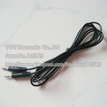 Free shipping 1/8" Stereo Male to Male (3.5mm) Audio adapter  Cable/Cord  for  ipod MP3 2024 - buy cheap