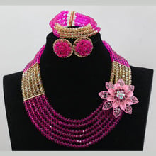 Fantastic African Party Jewelry  Set Romantic Costume Jewelry Necklace Sets Hot Selling  Large Stock  Free Shipping hx323 2024 - buy cheap