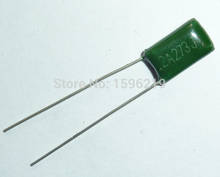 10pcs Mylar Film Capacitor 100V 2A273J 0.027uF 27nF 2A273 5% Polyester Film capacitor 2024 - buy cheap