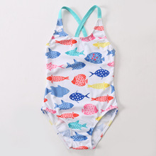 2020 New Children One Piece Girls Fish-shaped Printing Swimwear Swimsuit Teenagers Girls Bathing Suits Children Beach Bikini 2024 - buy cheap