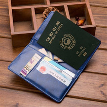 Men Card Holds Fashion Multifunctional Passport Holder For Travel Wallet Credit Card Holder Cover For Documents Case 2024 - buy cheap