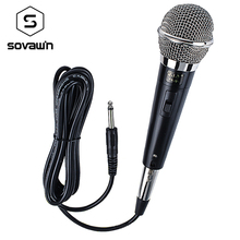 Dynamic Wired Microphone Recording Studio Cardioid Jack 6.3mm XLR Microphon With 3M Cable For Singing System Party KTV Amplifier 2024 - buy cheap
