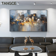 Abstract Imagery Canvas Painting Modern City Poster Print for Living Room Bedroom Dinning Room Aisle Modern Wall Art Pictures 2024 - buy cheap