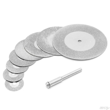 5pcs 16/18/20/25/30/35/40/50mm Diamonte Cutting Discs & Drill Bit Shank For Rotary Tool Blade C90A New Drop ship 2024 - buy cheap