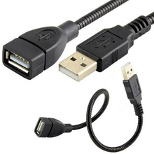 Flexible USB2.0 Male to Female Stand Holder Data Power Extension Cable 30cm 2024 - buy cheap