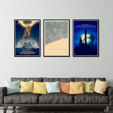 Cartel Retro de Kraft Interstellar, pegatina de lona decorativa para pared, carteles de decoración artística para Bar y hogar 2024 - compra barato