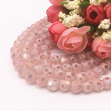 20pcs 8mm Austrian Frosted Matt Crystal Glass Beads Spacer Beads Handmade For Jewellery Making DIY Bracelet Necklace #02 2024 - buy cheap
