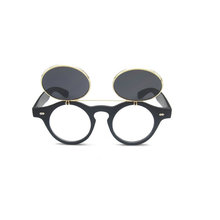 Gafas de lectura redondas multifocales para hombre y mujer, lentes dioptrías redondas, gafas de sol con tapa NX, a la moda, 2018 2024 - compra barato